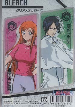 Bleach Deco Stickers: Uryuu + Orihime