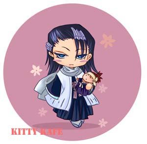 Pin Badge/Button Bleach: Byakuya (Angel)