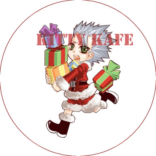 Pin Badge/Button Bleach: X-Mas Hitsugaya (Zen)