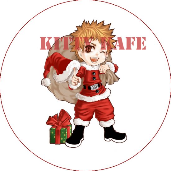 Pin Badge/Button Bleach: X-Mas Ichigo (Zen)