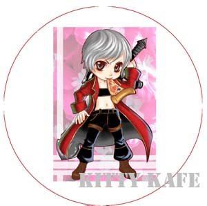 Pin Badge/Button Devil May Cry: Dante (Zen)