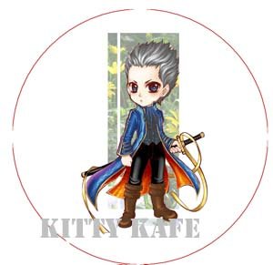 Pin Badge/Button Devil May Cry: Vergil (Zen)