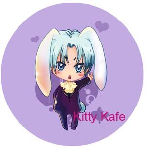 Pin Badge/Button Gyakuten Saiban/Phoenix Wright: Miles/Mitsurugi (Angel)
