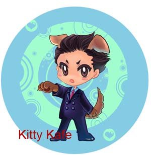 Pin Badge/Button Gyakuten Saiban/Phoenix Wright: Phoenix/Naruhodo (Angel)
