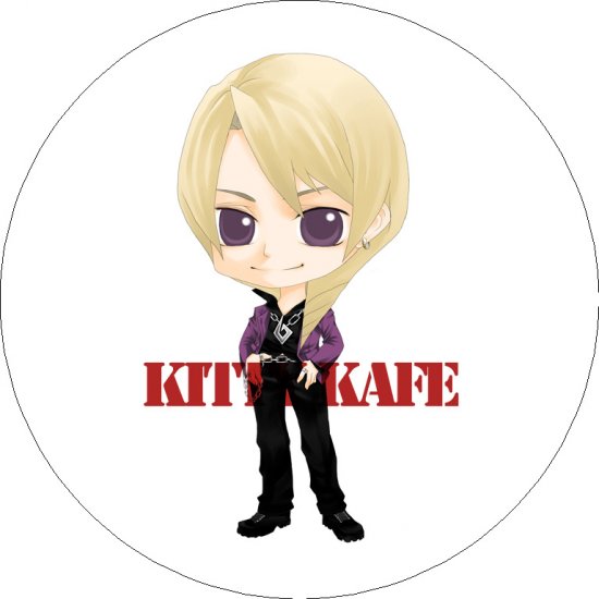 Pin Badge/Button Gyakuten Saiban 4/Apollo Justicet: Klavier/Kyouya (Ice Tree)