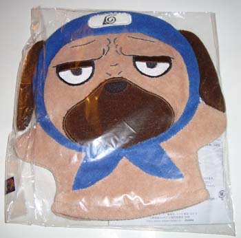 Naruto Nin-dog Wash Glove w. Bath Salt