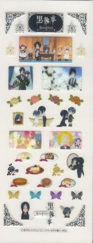 Kuroshitsuji Cellphone Sticker Sheet (Comiket Only)