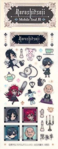 Kuroshitsuji Cellphone Sticker Sheet Version B