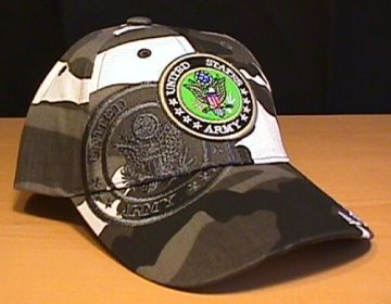 ARMY URBAN CAMOUFLAGE W/SHADOW LOGO HAT