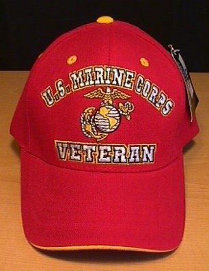 MARINE CORPS VETERAN (RED) HAT