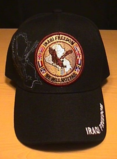 OPERATION IRAQI FREEDOM SHADOW CAP - BLACK