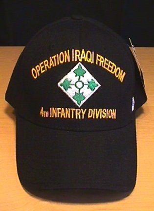 4TH INFANTRY DIVISION IN OPERATION IRAQI FREEDOM CAP