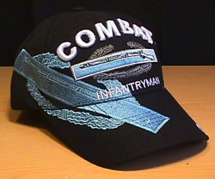 COMBAT INFANTRYMAN BADGE SHADOW CAP