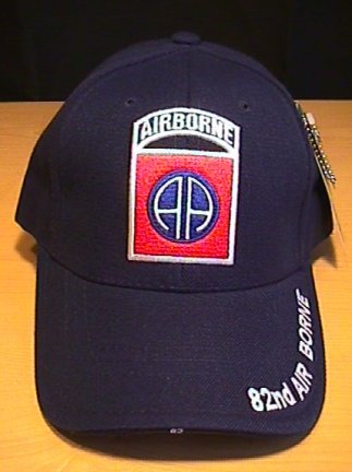 82ND AIRBORNE CAP - NAVY BLUE