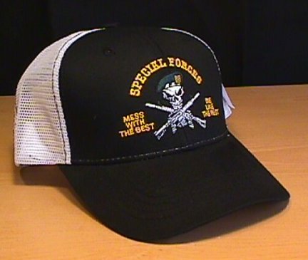 SPECIAL FORCES "MESS WITH THE BEST" SUMMER CAP