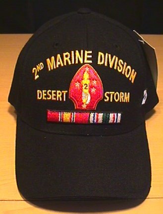 MARINE 2ND DIVISION IN DESERT STORM CAP
