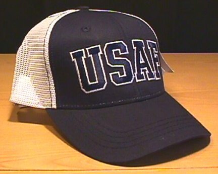 AIR FORCE TEXT LOGO SUMMER MESHBACK
