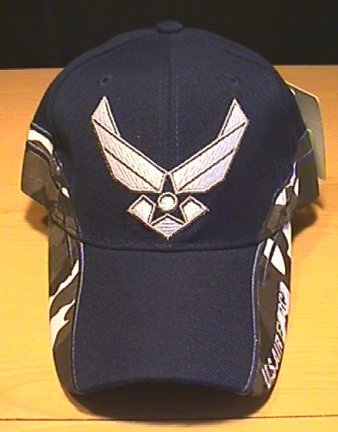 AIR FORCE WINGS LOGO W/URBAN CAMO ACCENTS