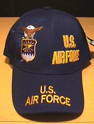 AIR FORCE SPLIT CROWN LOGO - NAVY