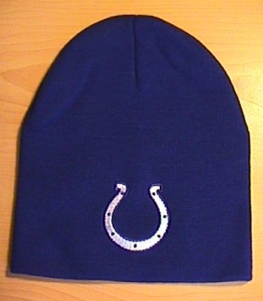 INDIANAPOLIS COLTS BEANIE - ROYAL BLUE