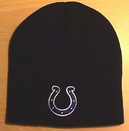 INDIANAPOLIS COLTS BEANIE - BLACK