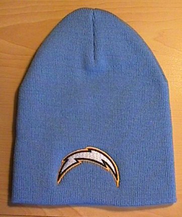 SAN DIEGO CHARGERS BEANIE - SKY BLUE