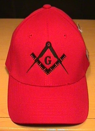 MASON #2 LOGO FLEXFIT CAP - RED