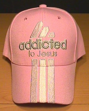 ADDICTED TO JESUS CAP - PINK