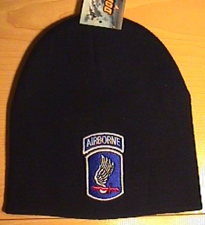 173RD AIRBORNE BEANIE - NAVY BLUE