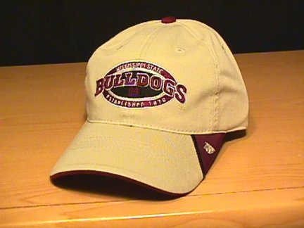 MISSISSIPPI STATE BULLDOGS CAP - KHAKI