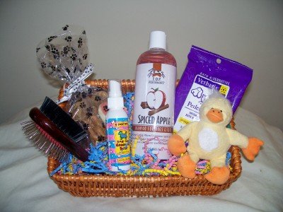 Day at the Spa Dog Grooming Gift Basket