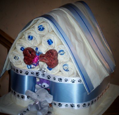 Little Boy Blue Sweet Poochy Pawty House