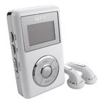 128MB MP3 Player, White