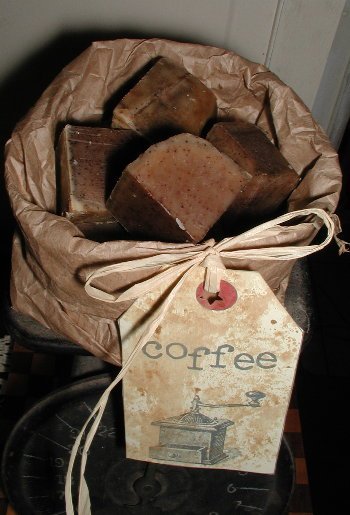 Prim Vanilla Coffee Soap Chunks