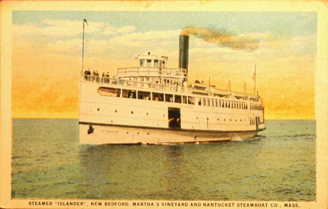 Steamer "Islander", New Bedford, Martha's Vineyard, and Nantucket Steamboat Co.