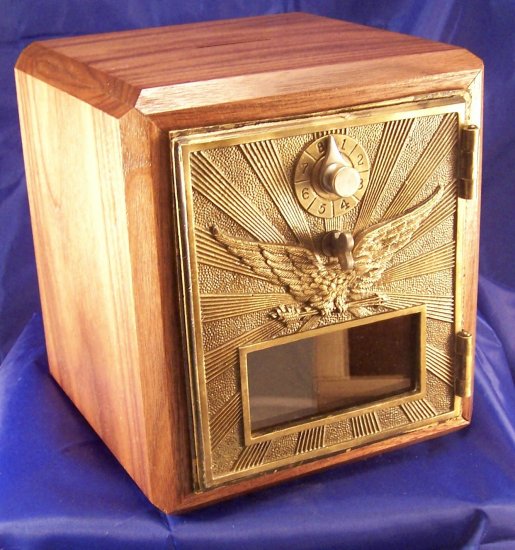 Large Bank with Eagle Door