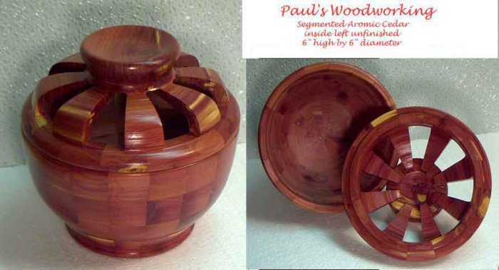 Aromatic Cedar Potpourri Dish