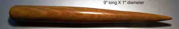 9" Lignum Vitae Fid