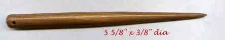 Lignum Vitae marlin spike #4