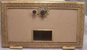Post Office Box door Grecian style combination lock (Large)