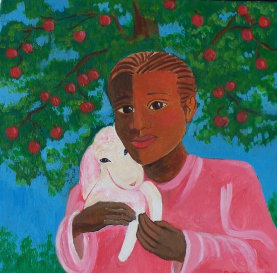 Child with Lamb