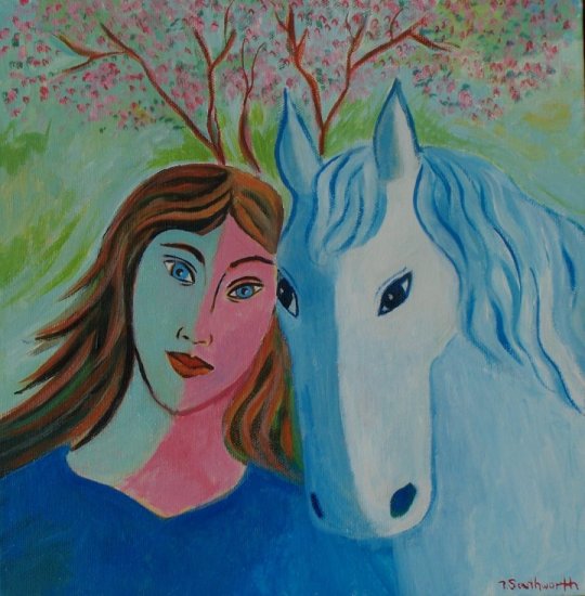 Girl with Horse