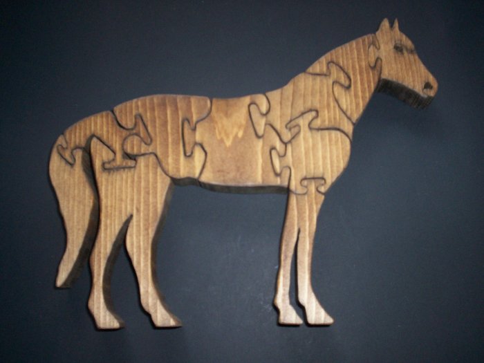 Wooden Horse Puzzle