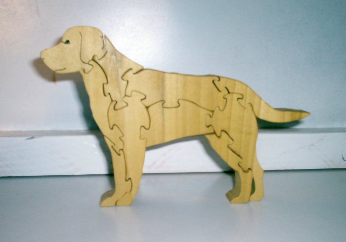 Wood Dog Puzzle
