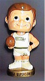 SEATTLE SUPERSONICS BOBBING HEAD BOBBLE NODDER DOLL