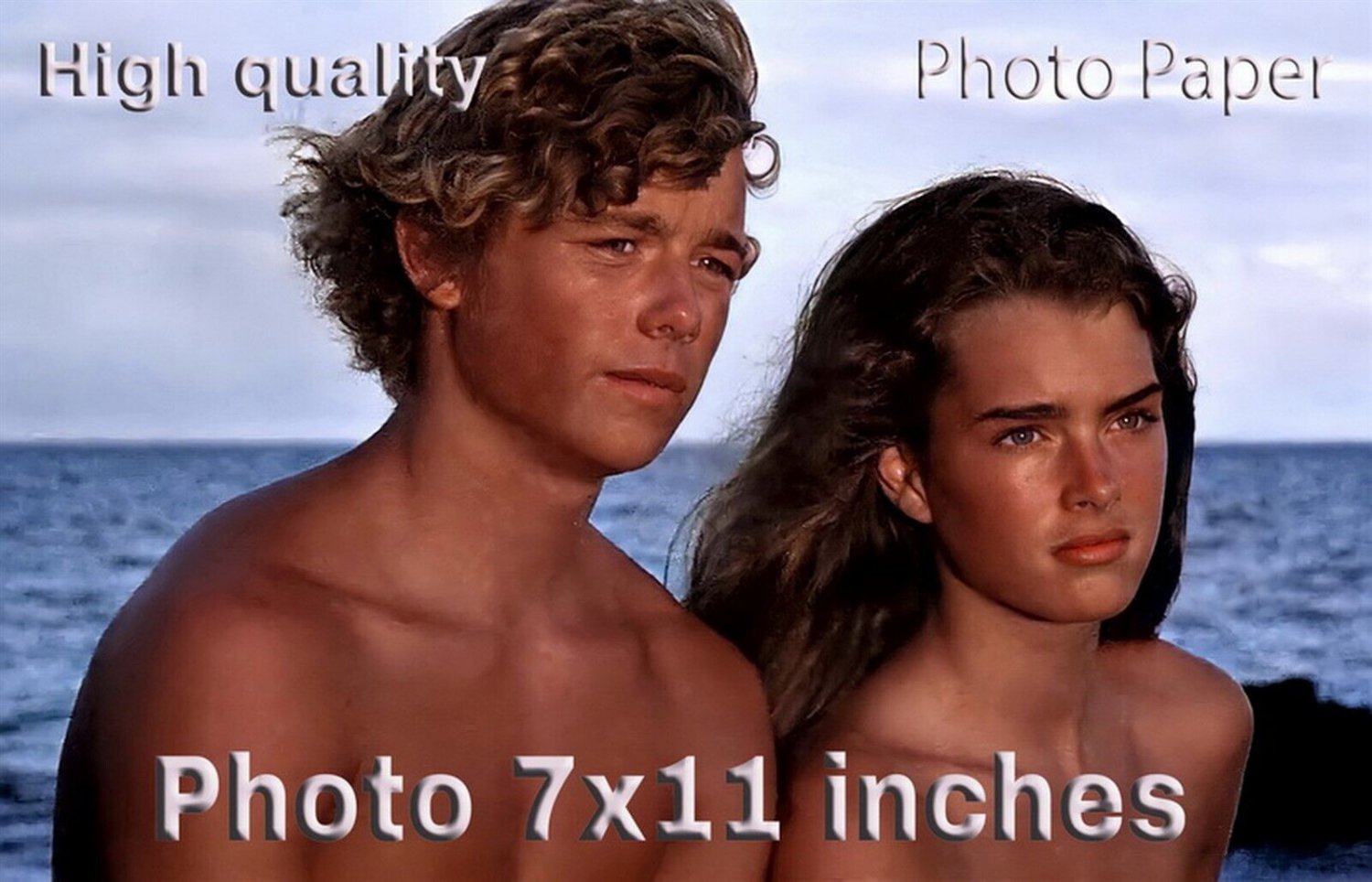 Brooke Shields Christopher Atkins The Blue Lagoon Photo Hq X Inches