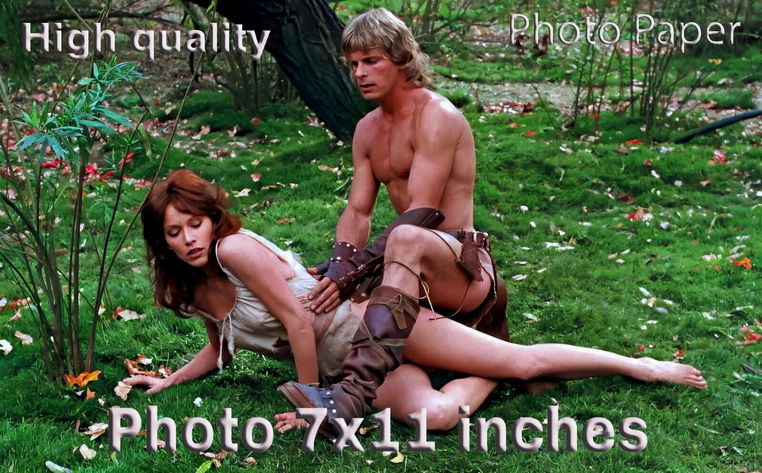 Marc Singer Tanya Roberts The Beastmaster PHOTO HQ 11x7 Inches 02