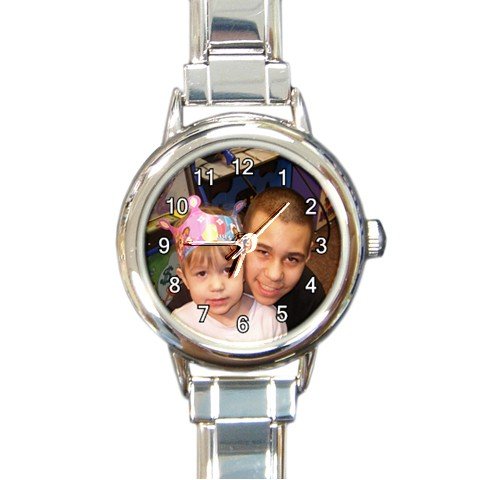 New Personalized With Image or your own Photo round Charm Watch