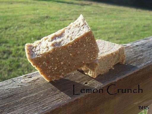 Lemon Crunch 100% Natural soap