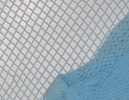 Baby Light Blue Fishnet Pantyhose~Hose~Stockings~One Size~Halloween